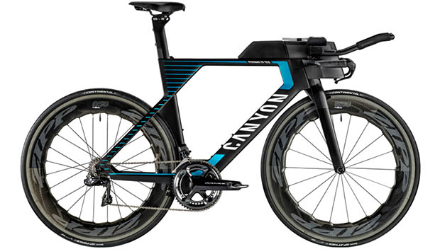 Canyon shop triathlon bike